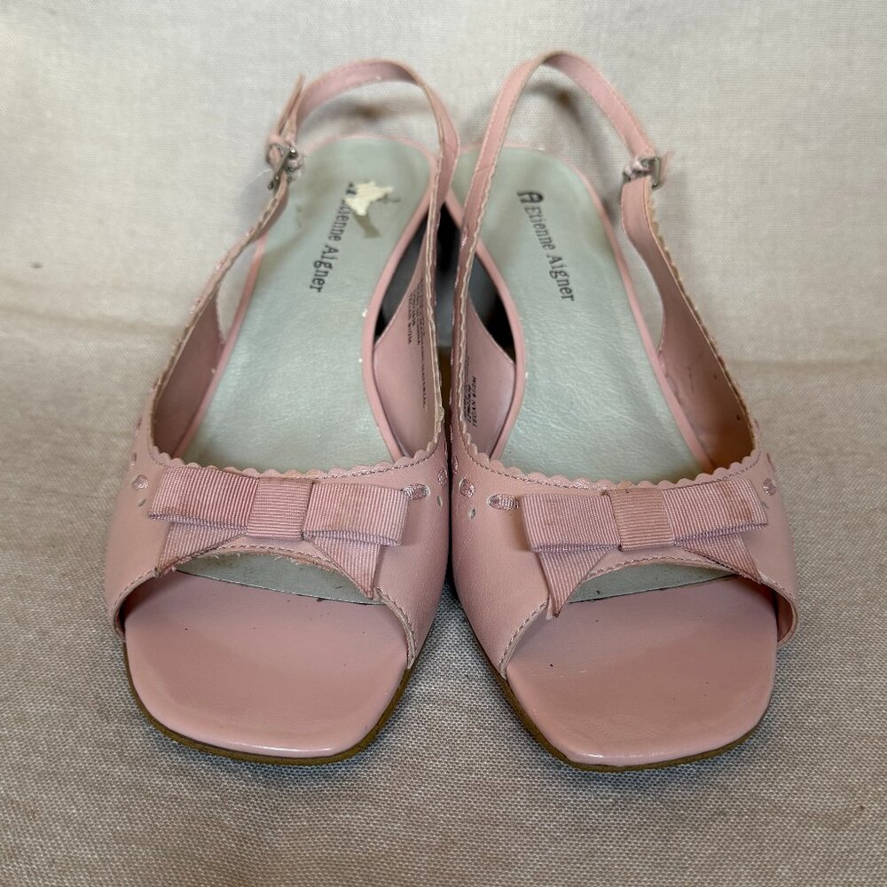 Etienne Aigner Leather Heels